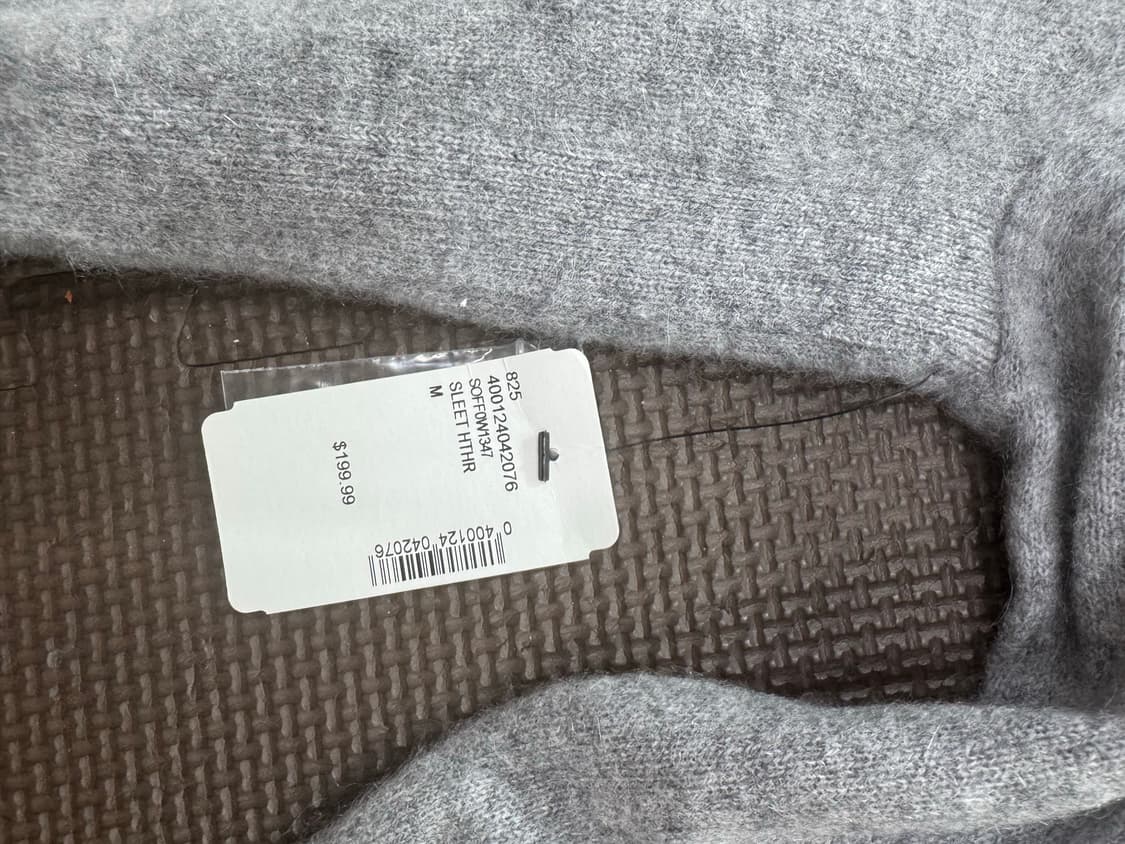 saks fifth avenue 100%캐시미어 사이드슬릿 터틀넥니트 상품이미지5