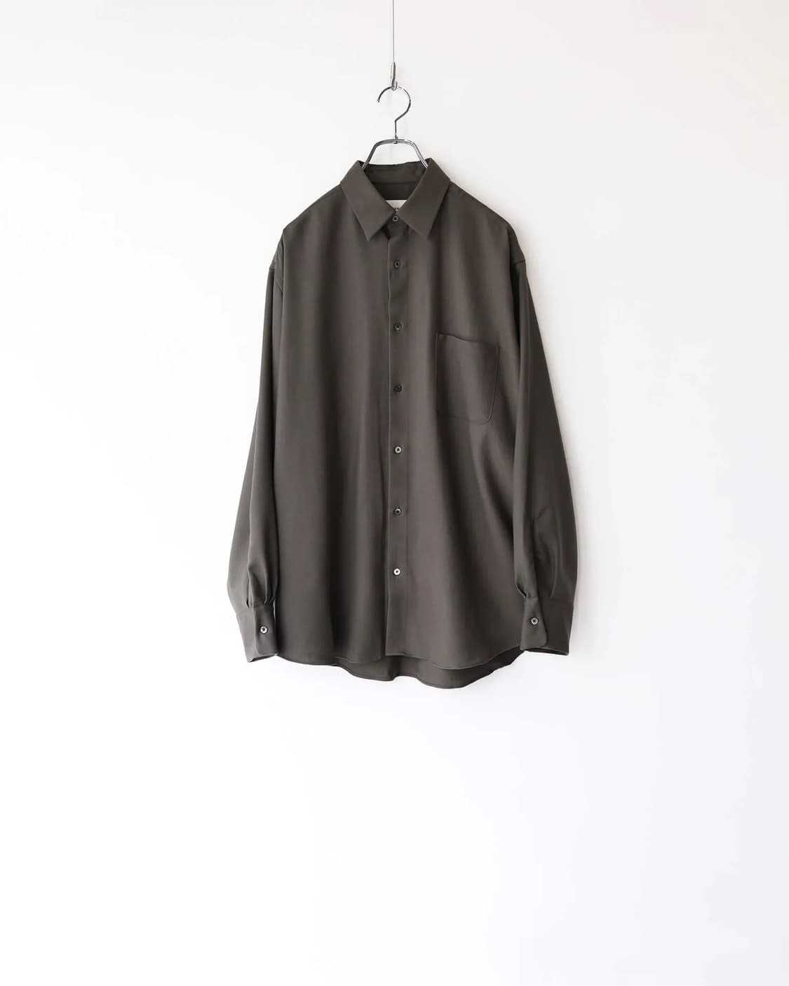 마카웨어 24fw Comfort Fit Shirt Olive 상품이미지6