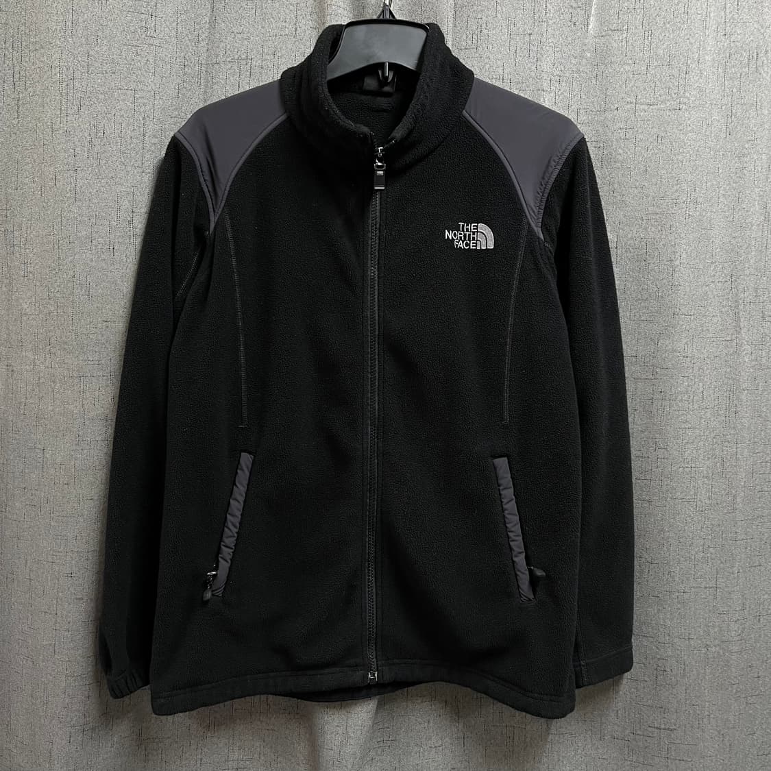 100 노스페이스 블랙 폴리스 플리스 집업자켓 상품이미지1