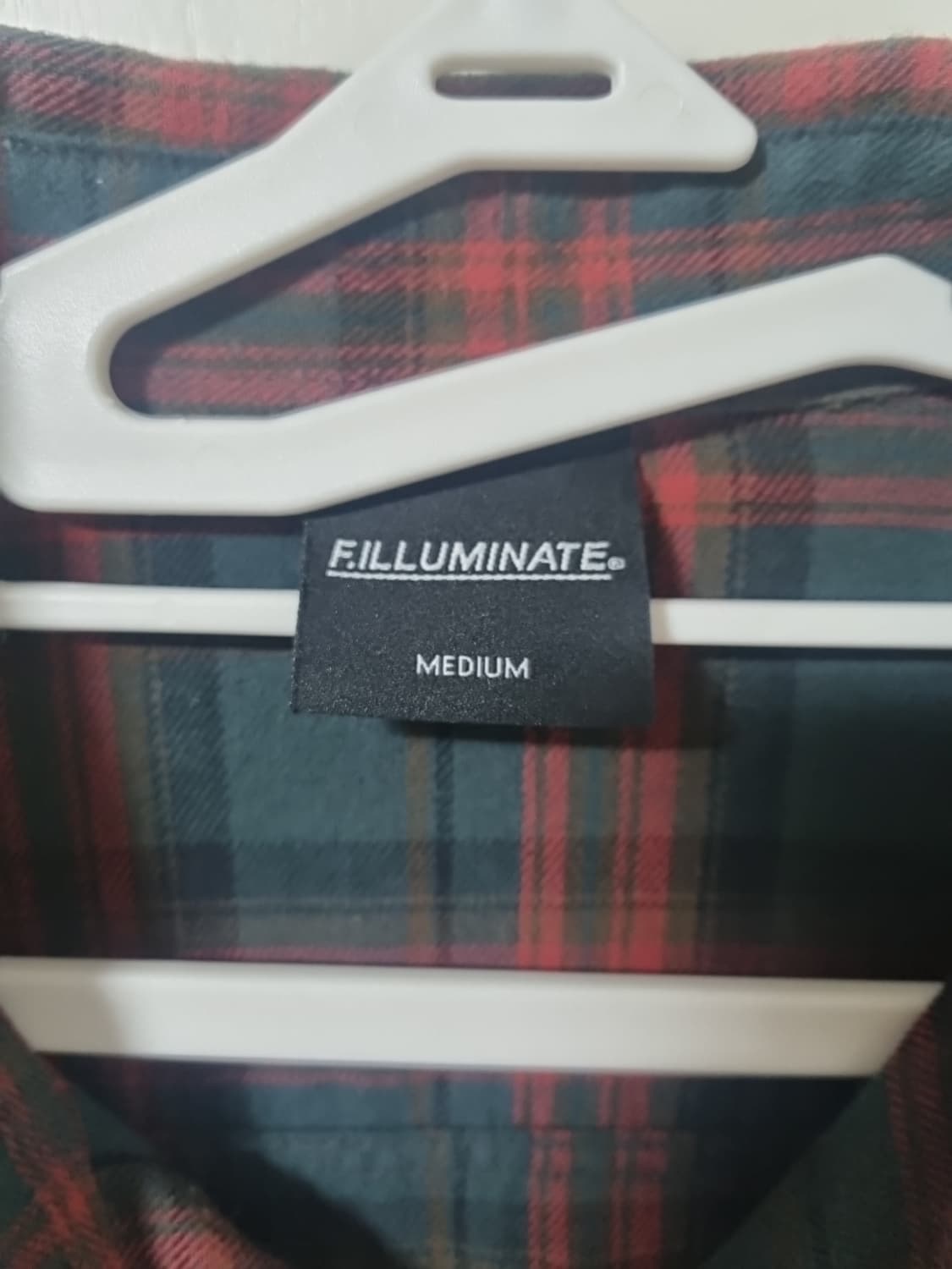 필루미네이트 체크셔츠 M 상품이미지4