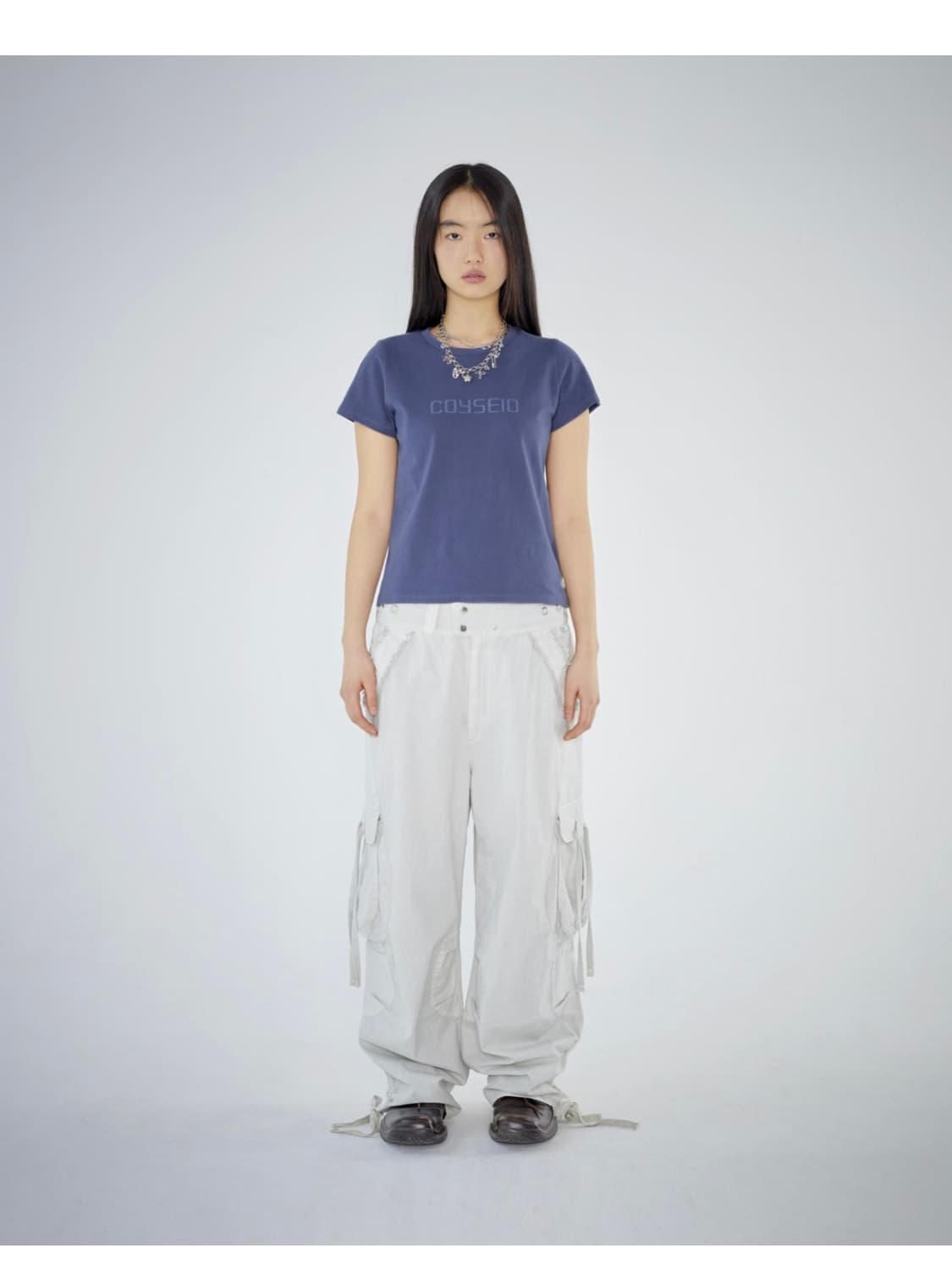 코이세이오 RAW EDGE POCKET PANTS GREY 상품이미지1