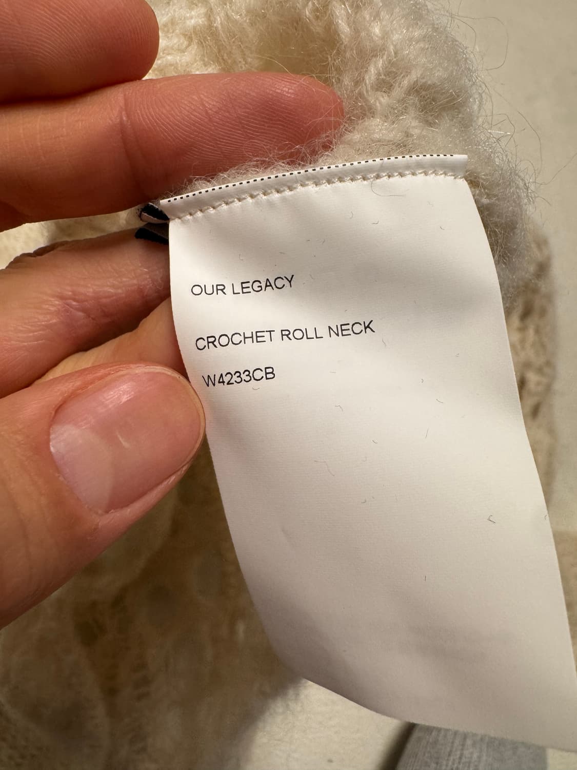 아워레가시 크로쉐 롤 넥 34 상품이미지4