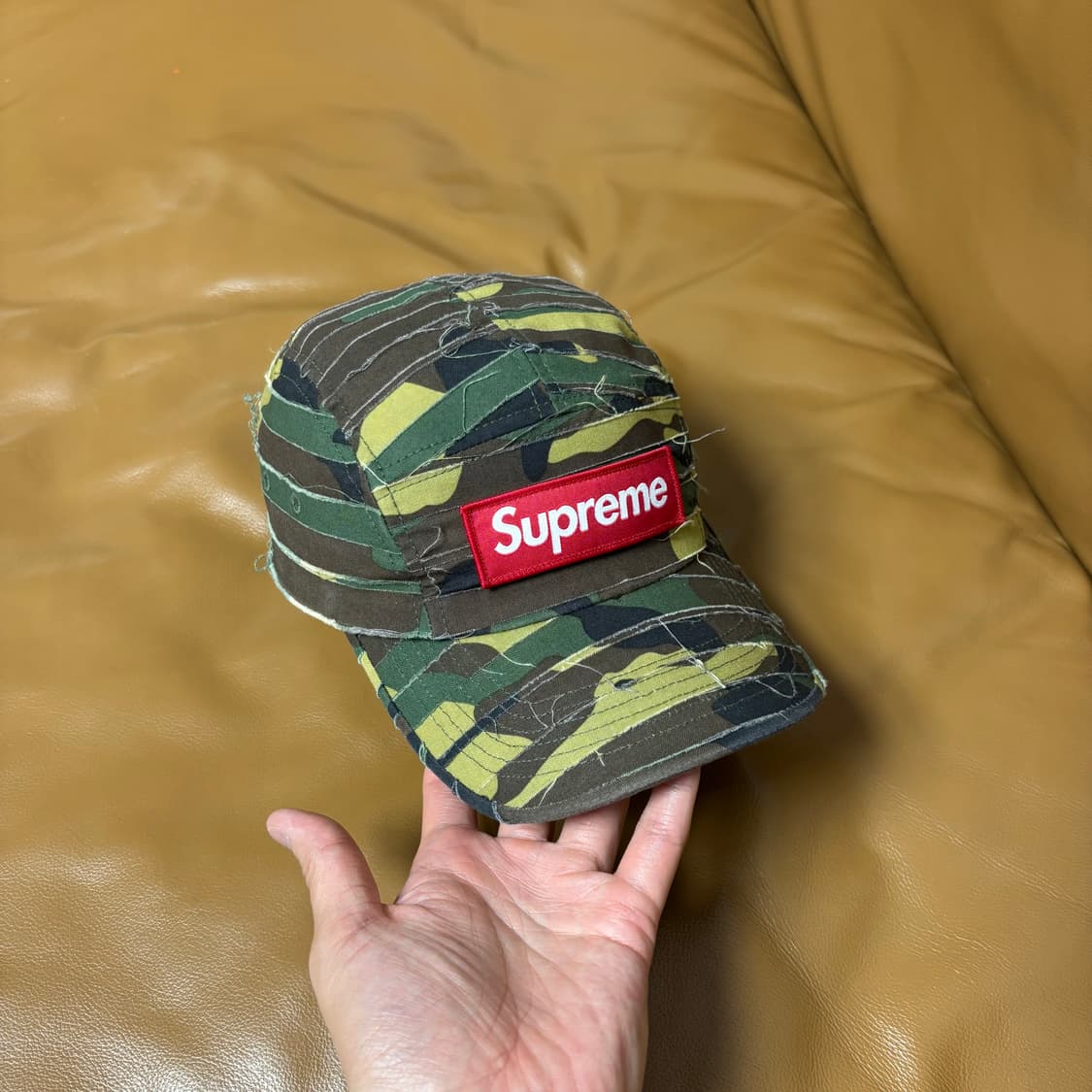 Supreme 슈프림 레이어드 우드랜드 카모 캠프캡 모자 (Camo) 상품이미지2
