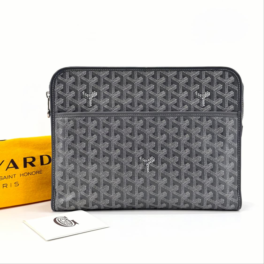 고야드 쥬방스 클러치백 GM 그레이 상품이미지1