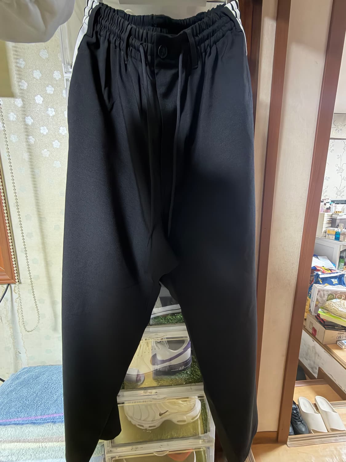 Y-3 스트라이프 트레이닝 바지 상품이미지1