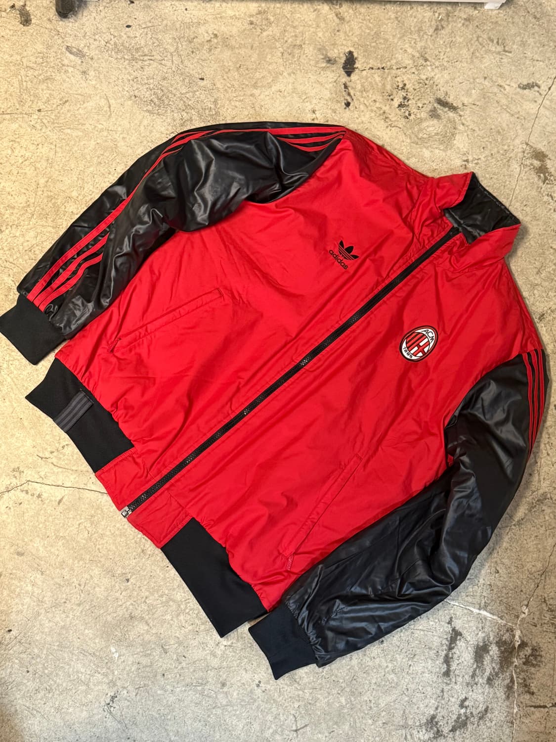 아디다스 AC밀란 트랙 양면 자켓 레드/블랙 상품이미지1