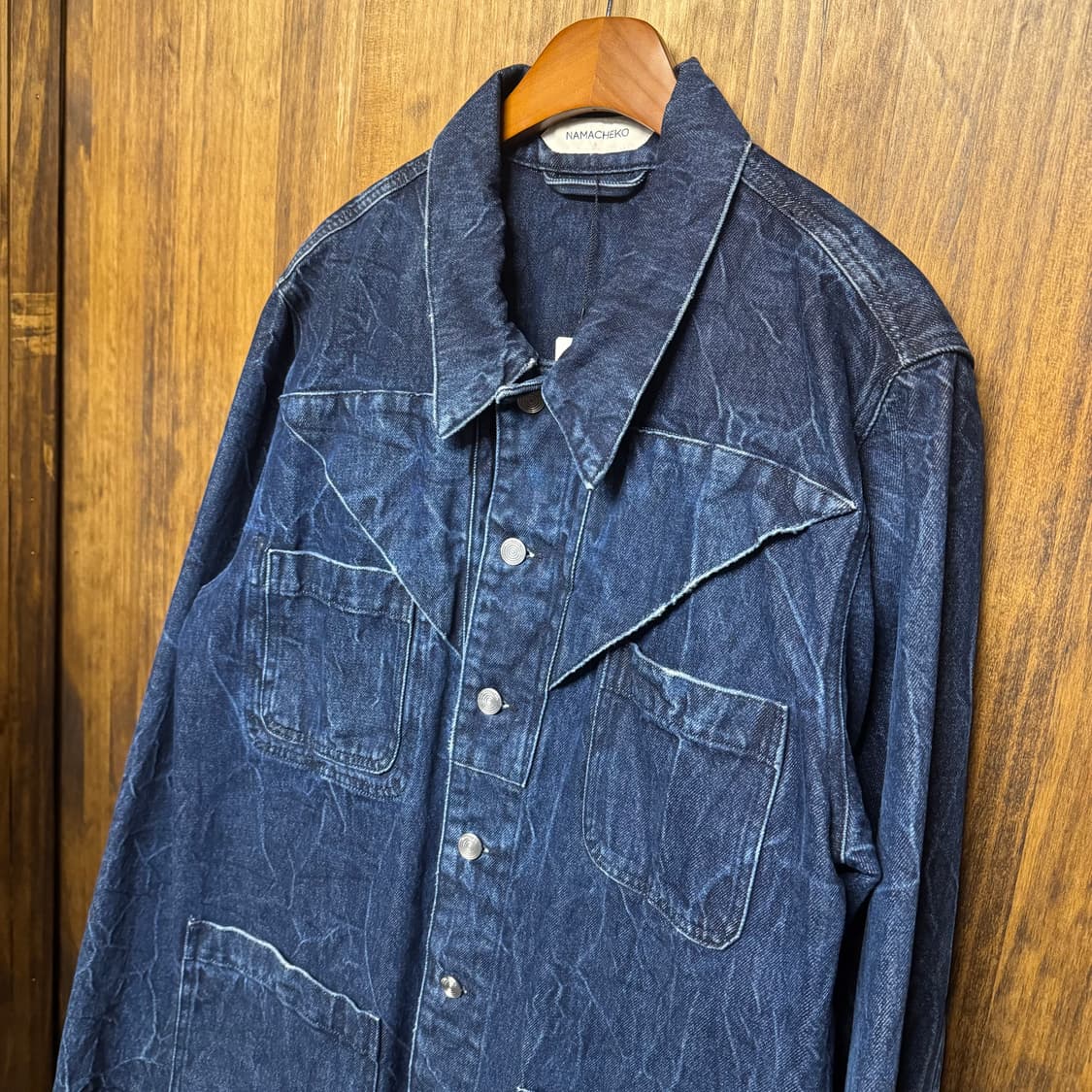 NAMACHEKO detail jean jacket 상품이미지4