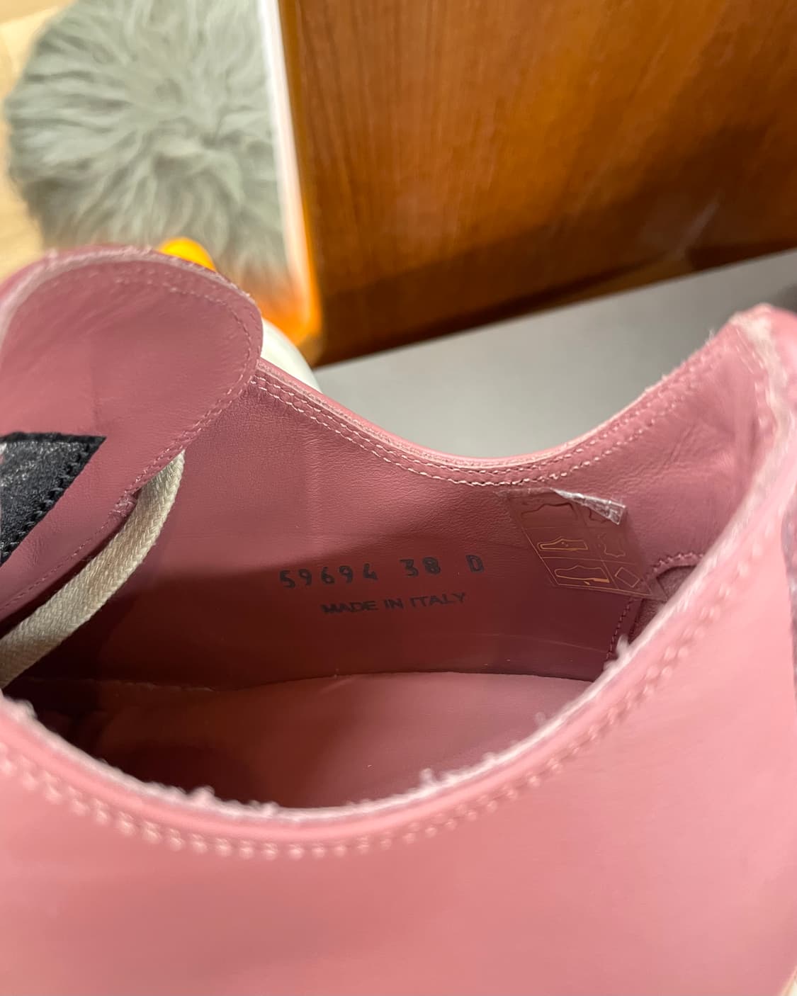 [240] 릭오웬스 핑크 라몬즈 로우 스니커즈 상품이미지9