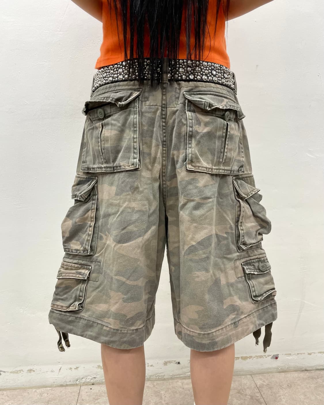 Camo Bermuda Cargo Pants 상품이미지5