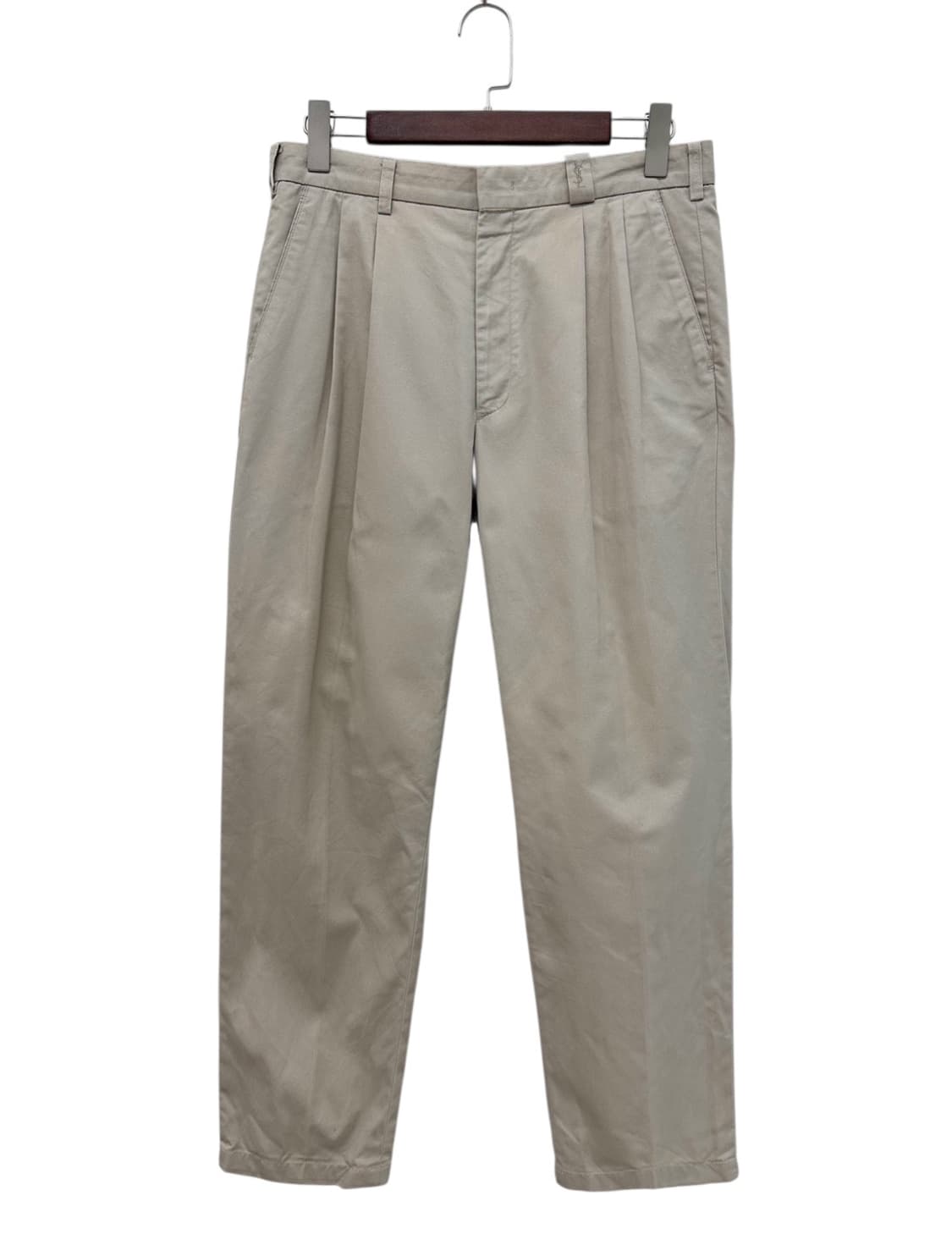 00s YSL 생로랑 치노팬츠 아이보리 (32) 상품이미지1