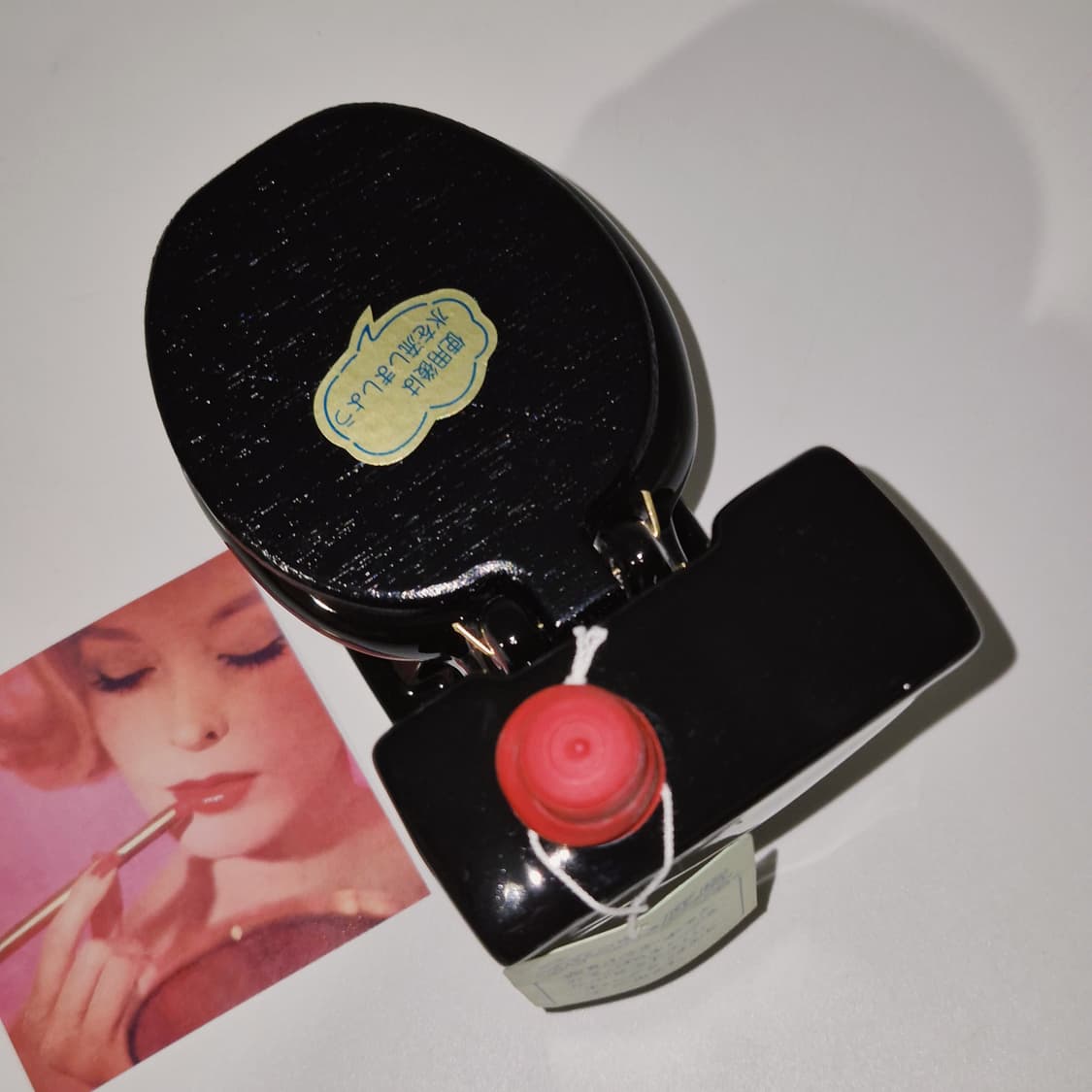 80s 산코 레트로 도자기 변기 재떨이 홀더 상품이미지9