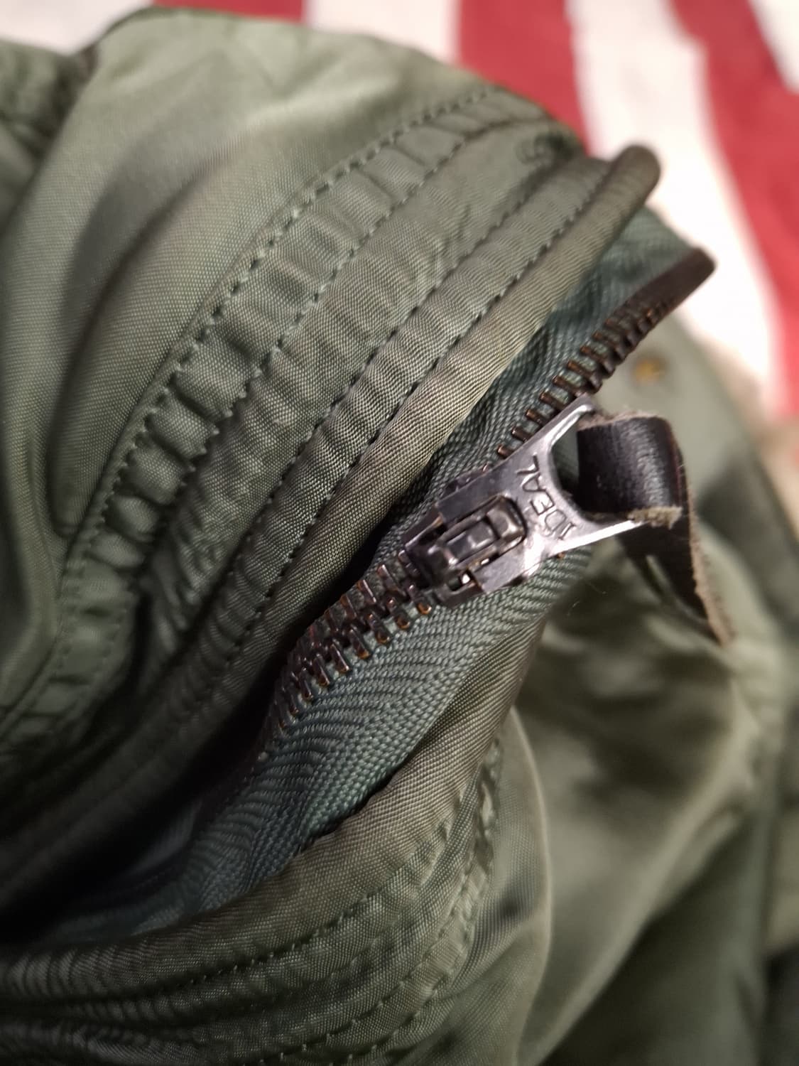 오리지날 80's 미공군 알파사 N-2B 항공자켓 상품이미지10