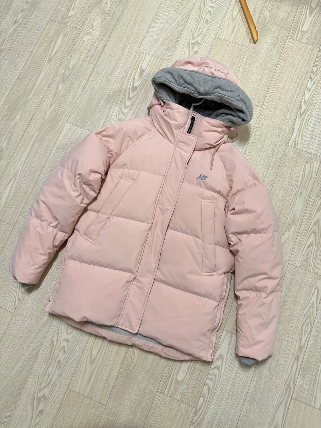 여성 S / 뉴발란스 연아 패딩 딸기우유 상품이미지2