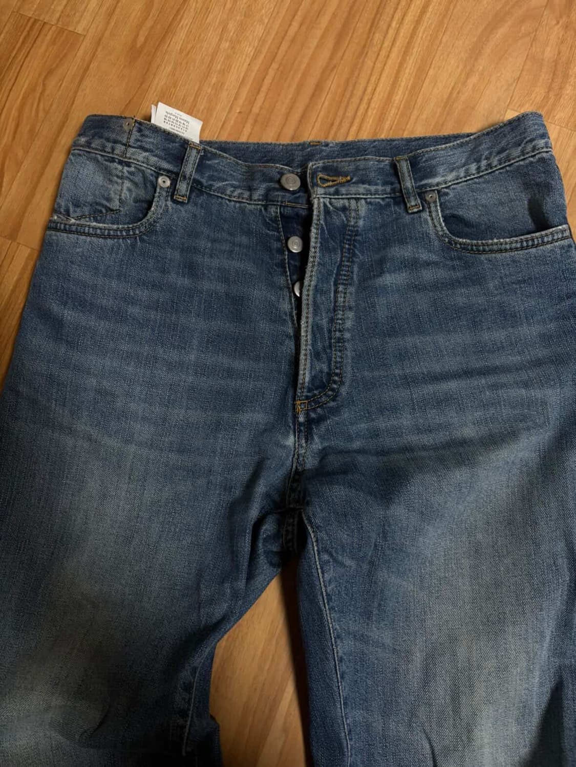 Maison Margiela 17ss cuffs denim 팬츠 상품이미지2