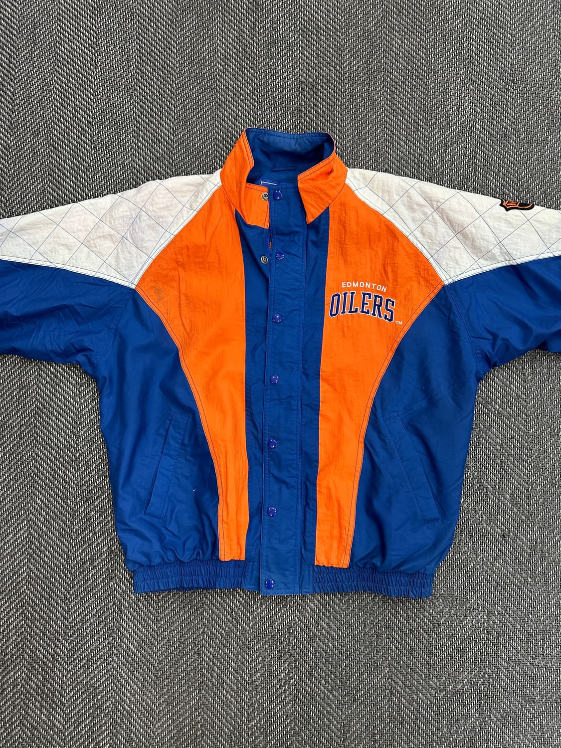 스타터 올드스쿨 에드먼턴 오일러스 바람막이 자켓 상품이미지2