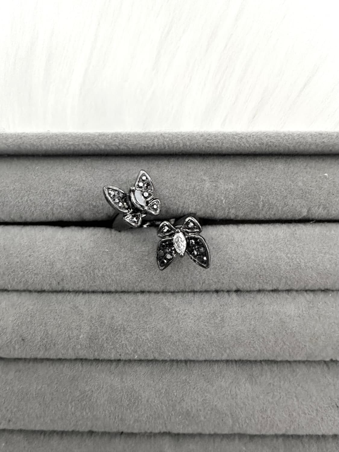 오리엔탈 고스펑크 해골 반지 상품이미지1