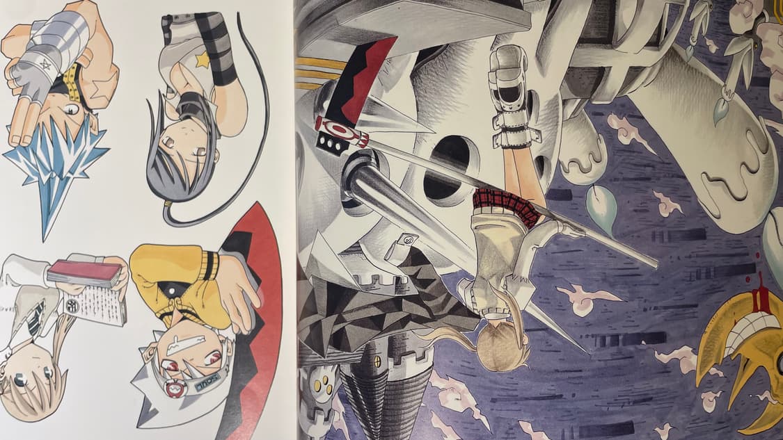 오쿠보 아츠시 - 『SOUL EATER SOUL ART』소울이터 화집 상품이미지5