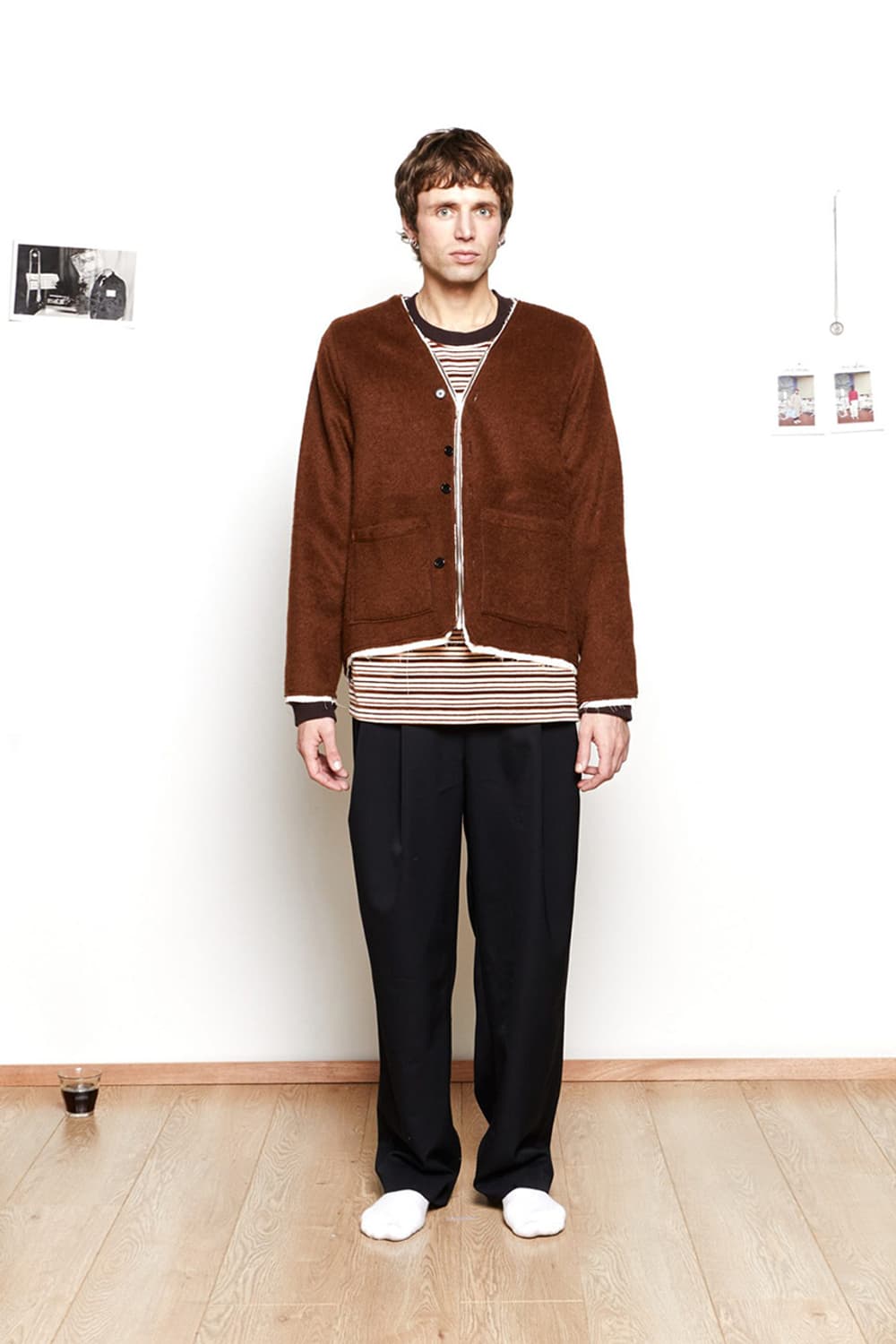 카미엘 포트젠스 울 알파카 모헤어 가디건M 사이즈 상품이미지2