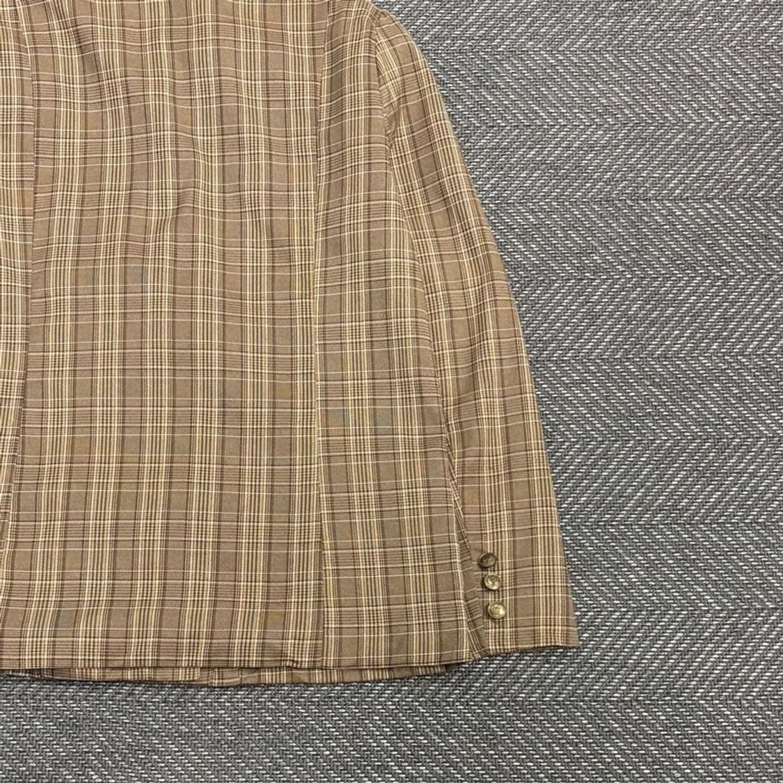 엑시즈 팜 더블 체크 자켓 V0515 상품이미지6