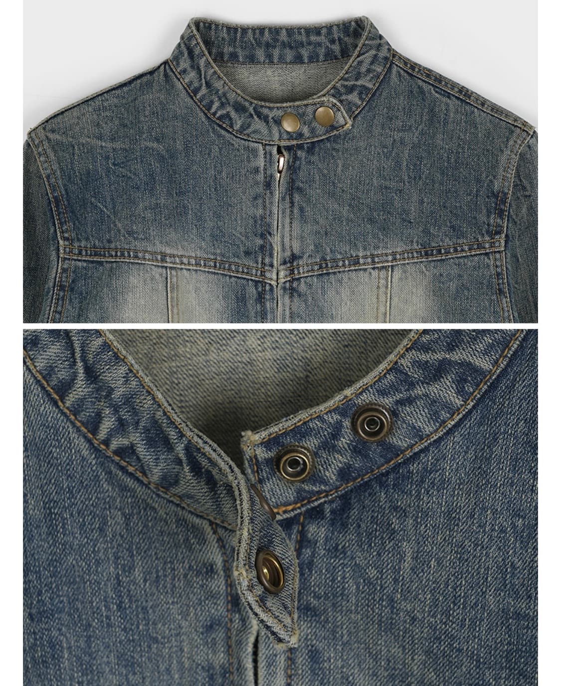 블랙업 [made] 클레븐 세트-데님자켓 M 상품이미지5