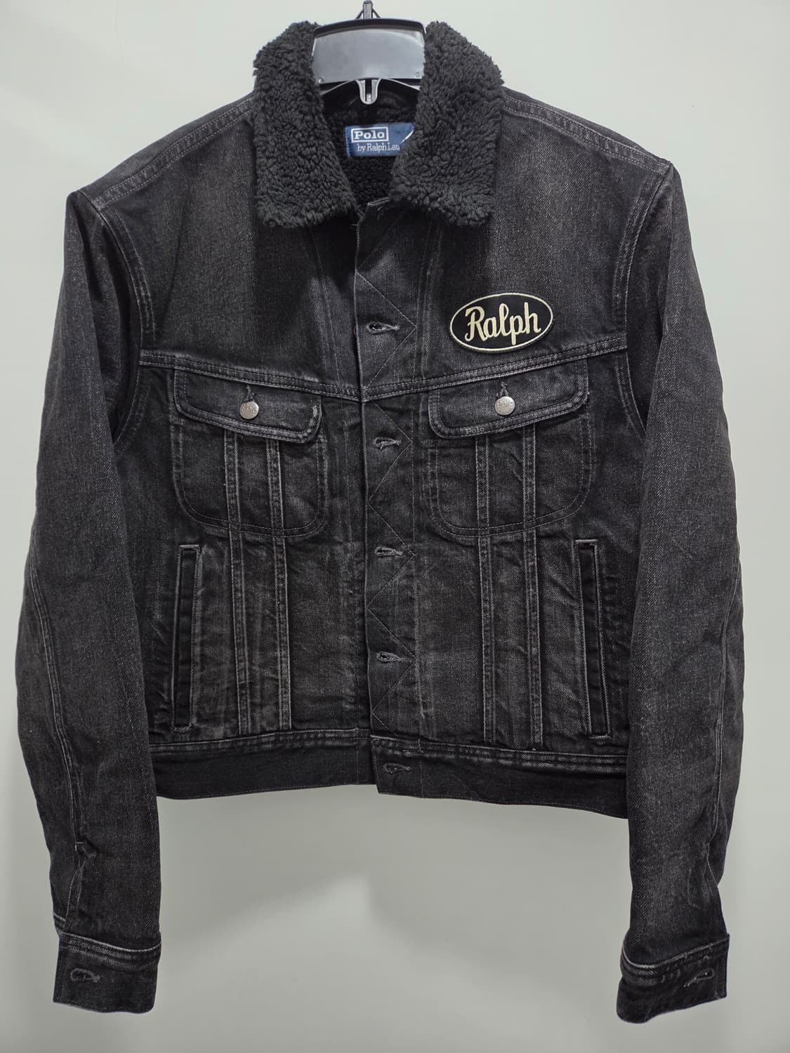폴로 랄프로렌 플리스 데님 트러커 셰르파 자켓 상품이미지1