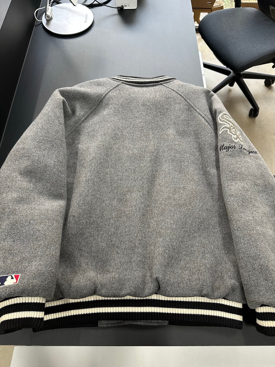 MLB 시카고 화이트삭스 울 바시티 자켓 상품이미지7