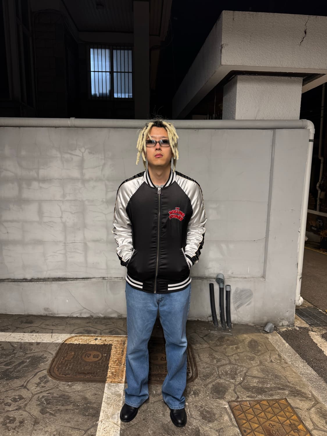 롤링 스톤즈 스타디움 드래곤 새틴 봄버 자켓 상품이미지2