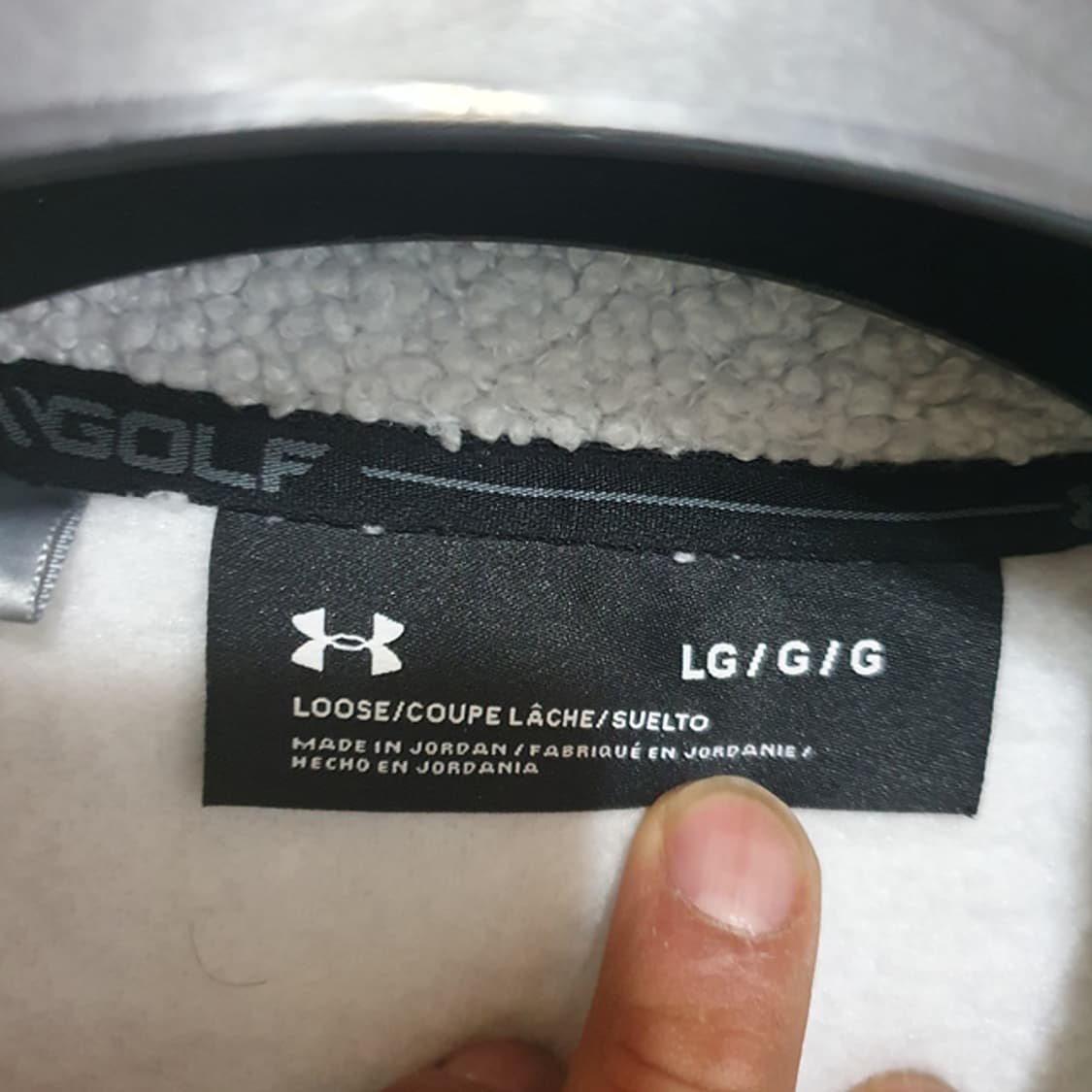 언더아머 후리스 자켓 L 상품이미지3