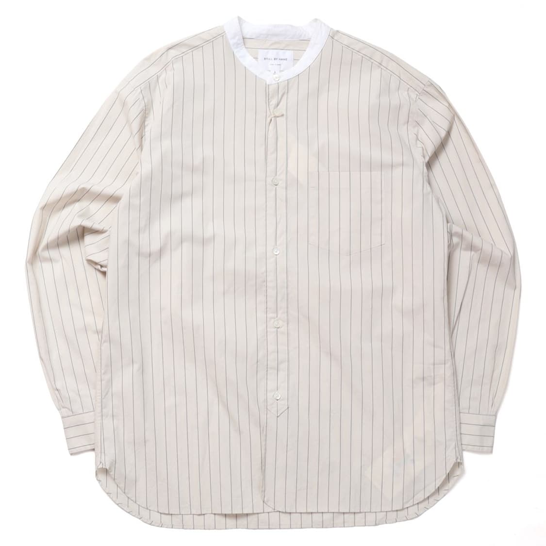 스틸 바이핸드 STILL BY HAND Stripe Shirt 

 상품이미지1