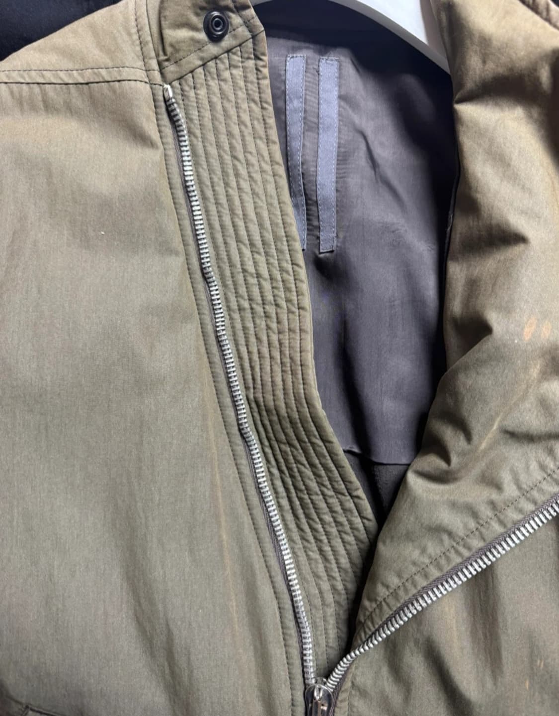 46) 릭오웬스 사선 ma-1 봄버 상품이미지2