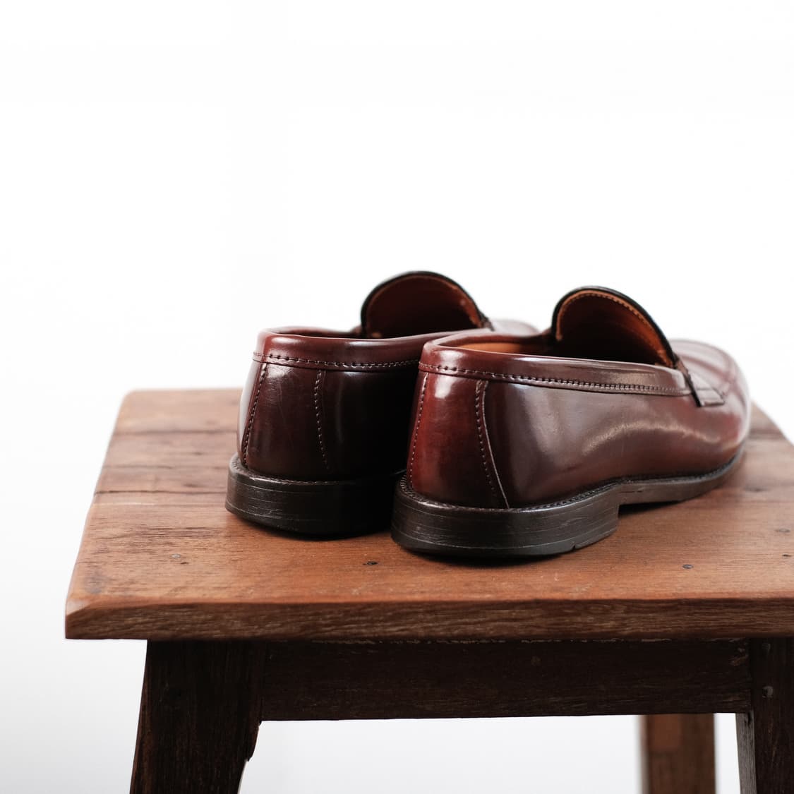 알든 986 9D사이즈 버건디 코도반 페니로퍼 상품이미지7