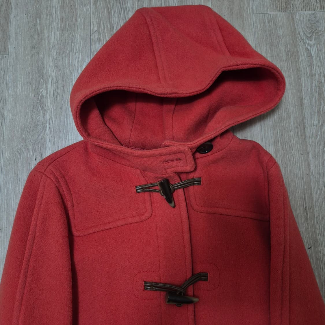 SJSJ 모직 후드 떡볶이코트 88-98-165 상품이미지2