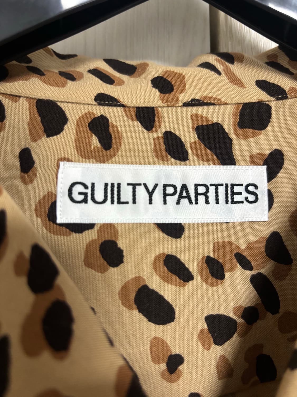 와코마리아 레오파드 셔츠 상품이미지3