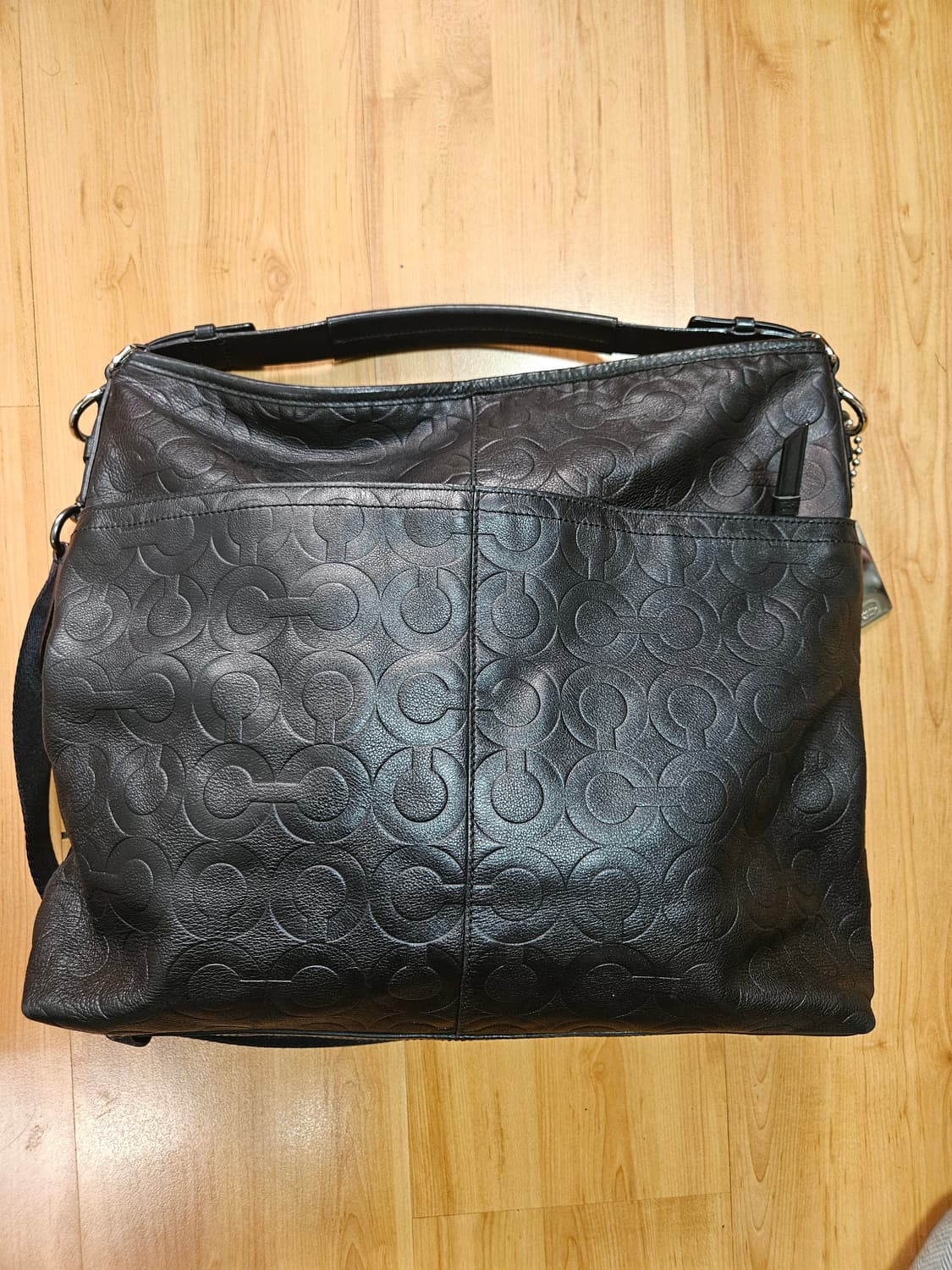 COACH 코치 레더 크로스백 상품이미지4