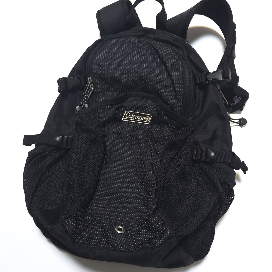 콜맨 Coleman 립스탑 백팩 블랙 상품이미지1
