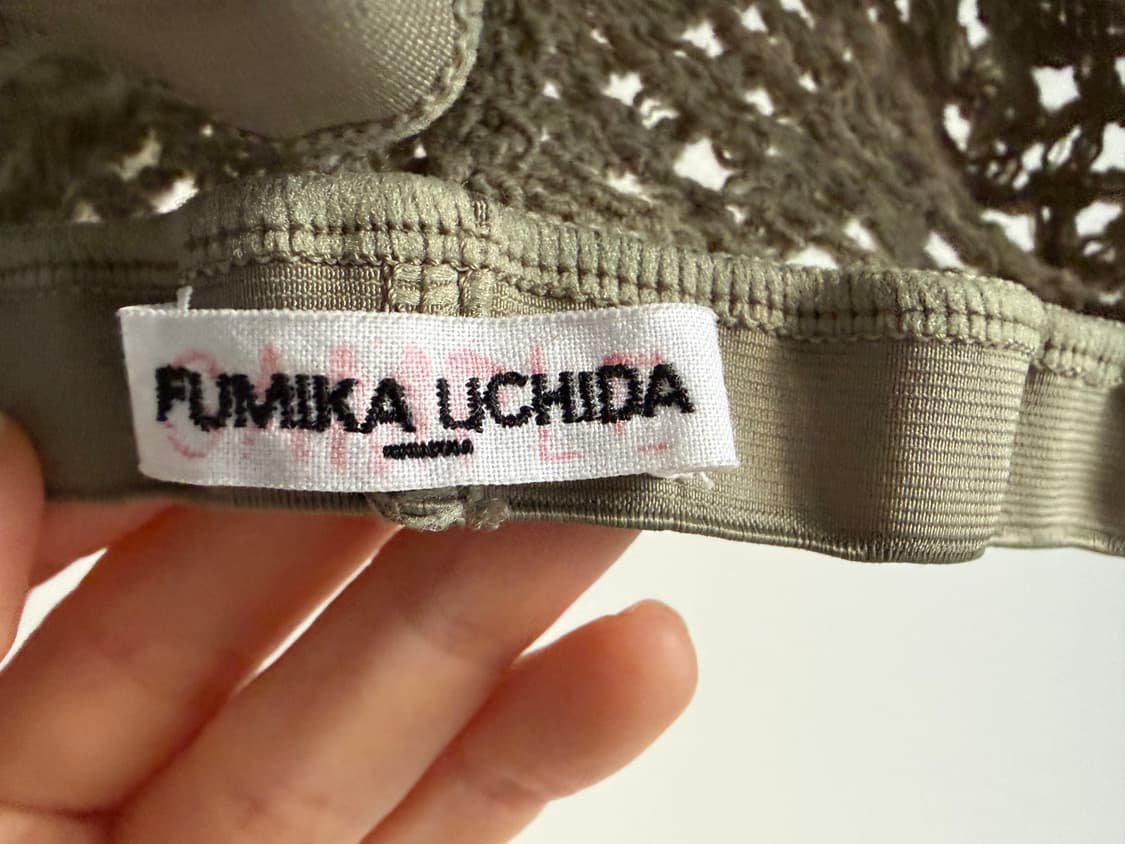 Fumika uchida mesh tightstop 후미카우치다메쉬탑 상품이미지3