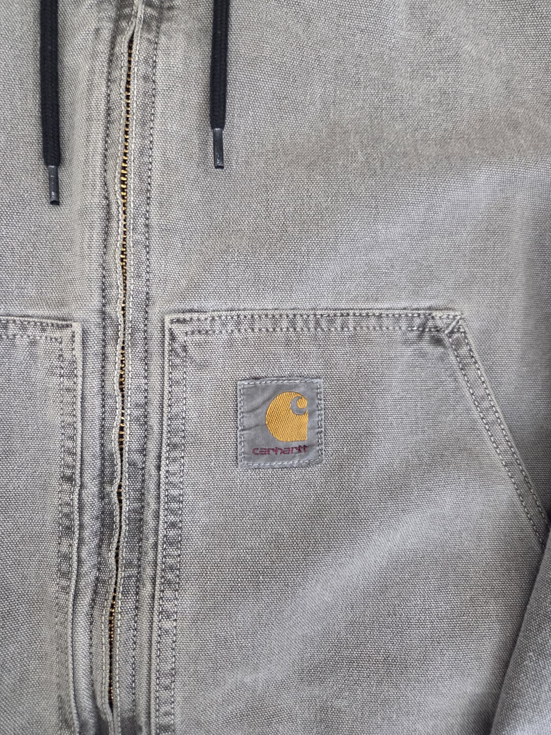 칼하트WIP 알링자켓 페이디드 블랙 M, 105 상품이미지4