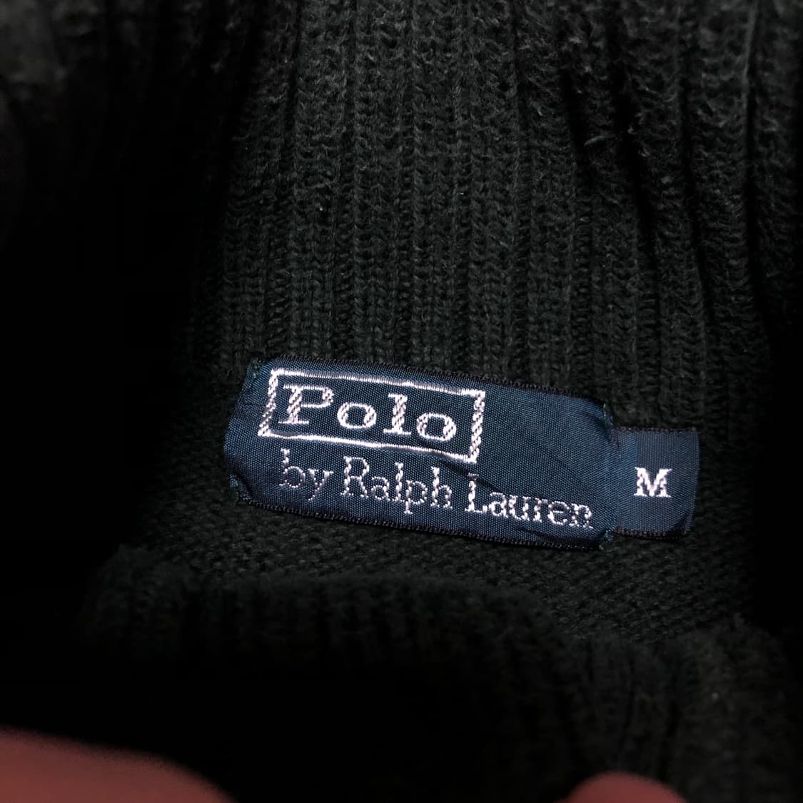 폴로 랄프로렌 딥그린 니트 희귀 상품이미지4