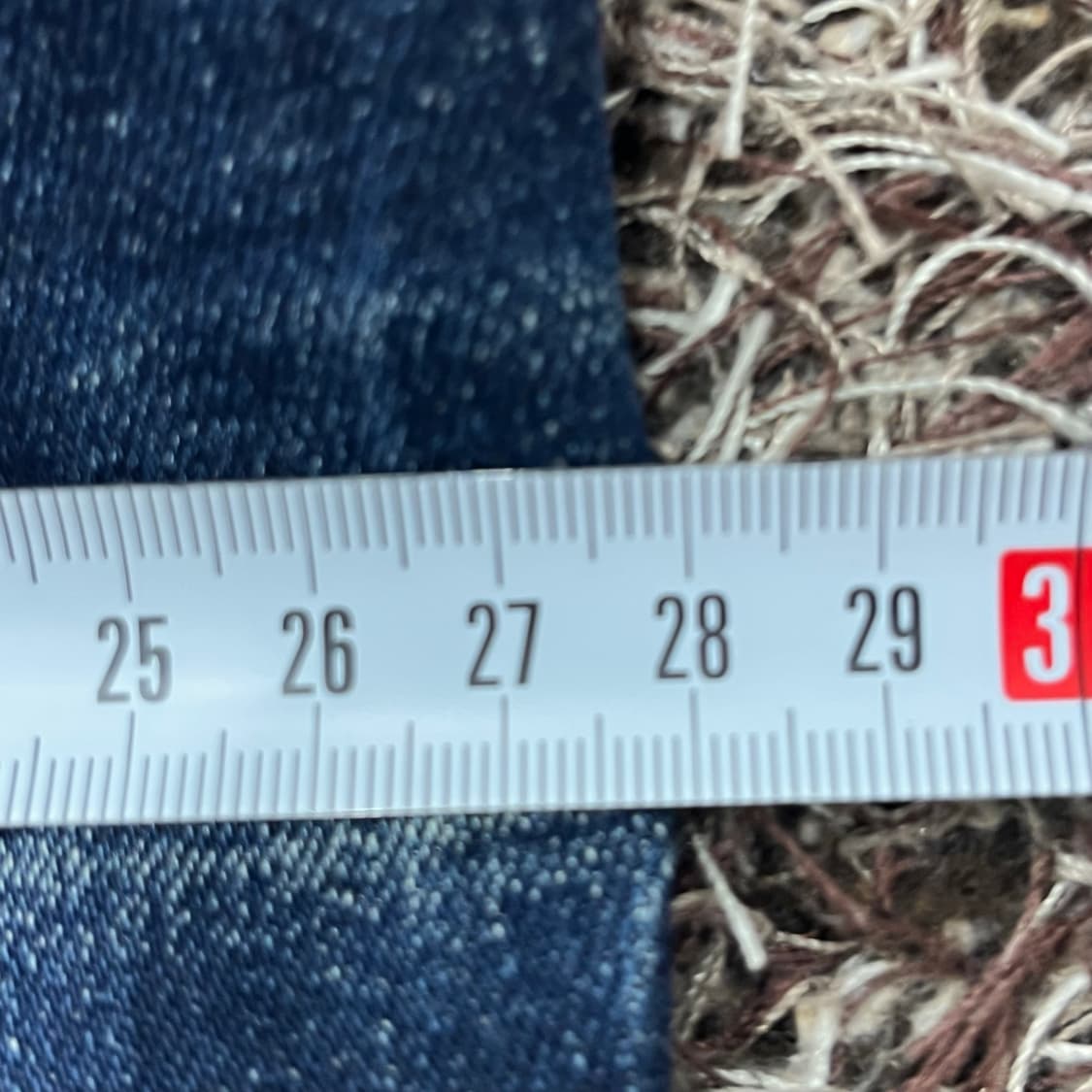 29 에비수 로고 스트레이트 워싱 데님 팬츠 상품이미지9