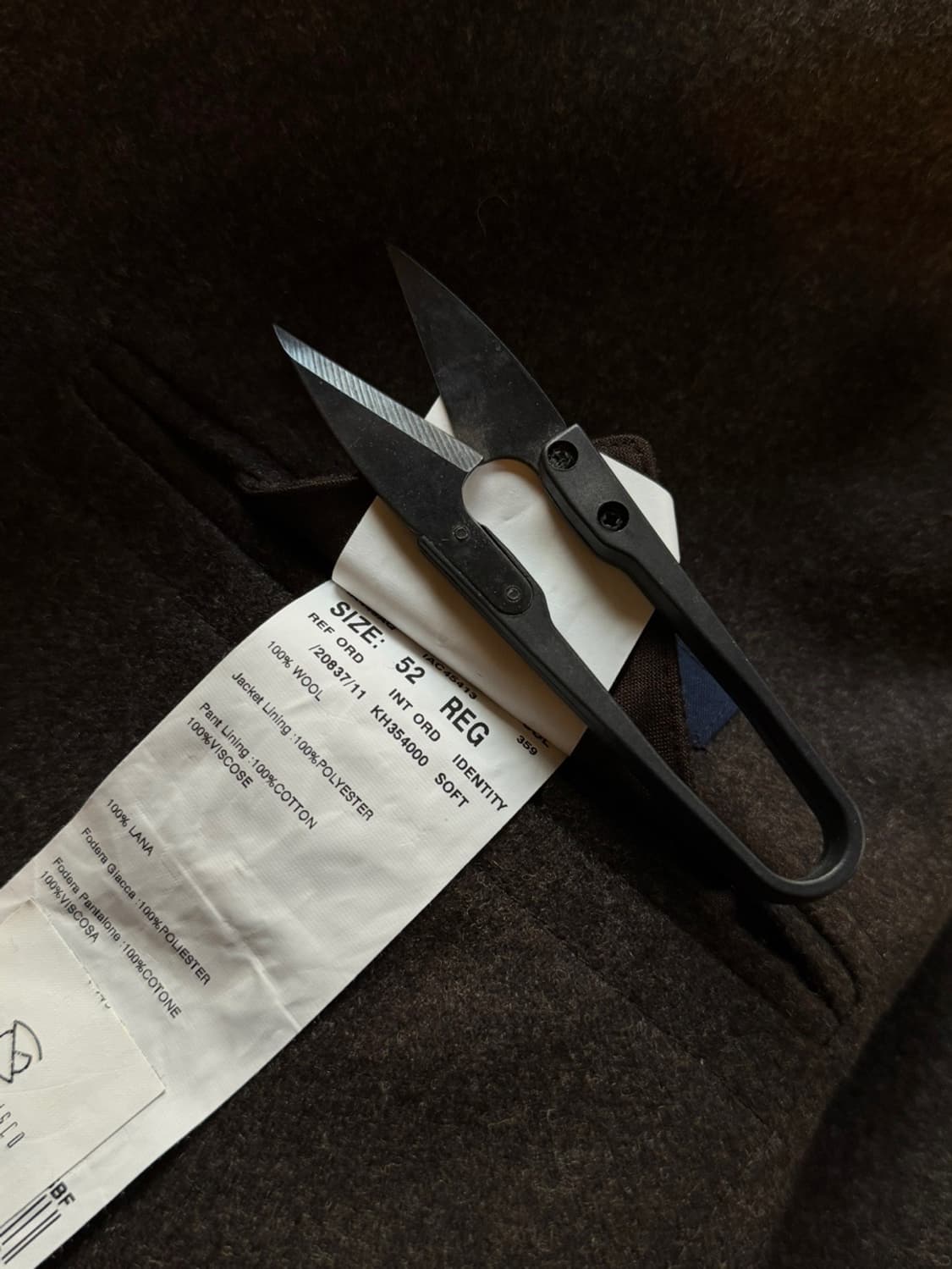 라르디니 수트 셋업 52R 상품이미지9