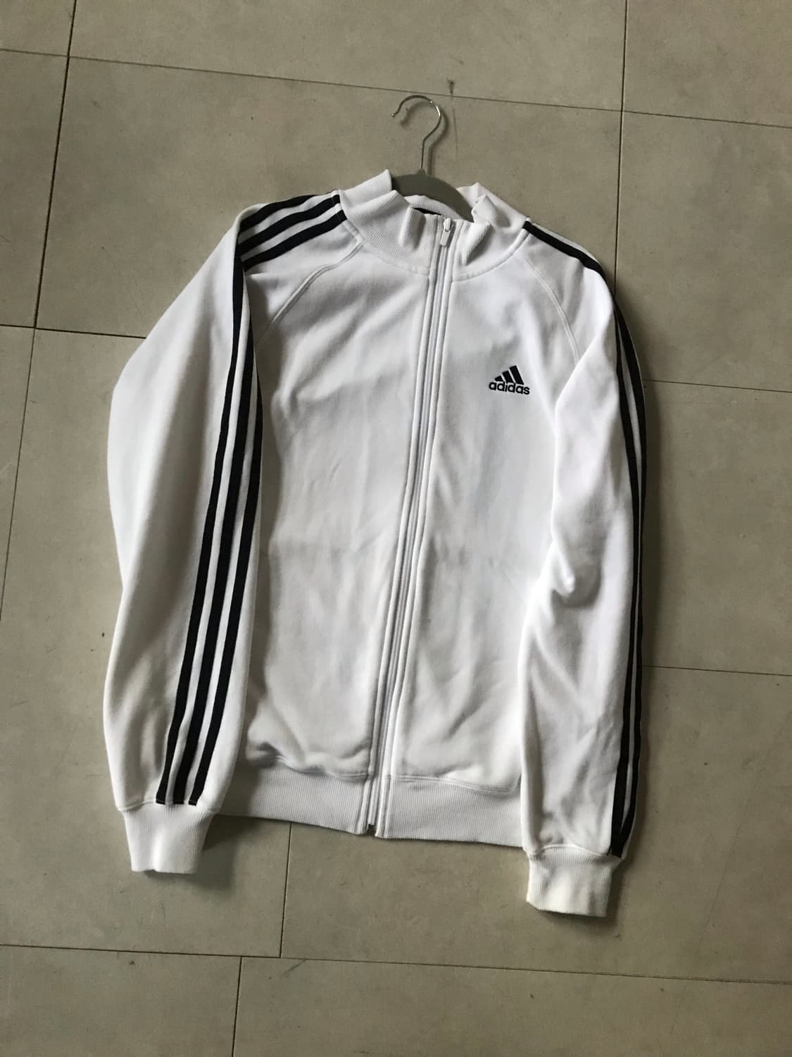 아디다스 흰검 면집업 상품이미지7