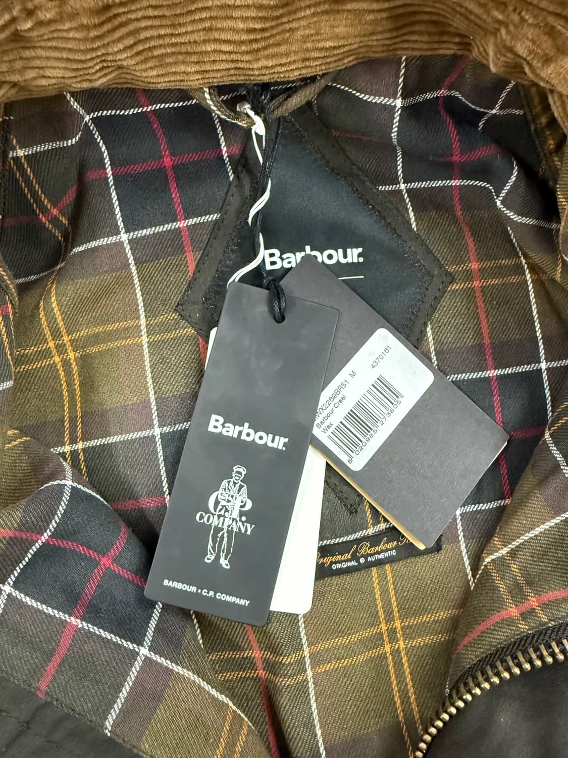 바버 X CP컴퍼니 Creel 왁스자켓 상품이미지5