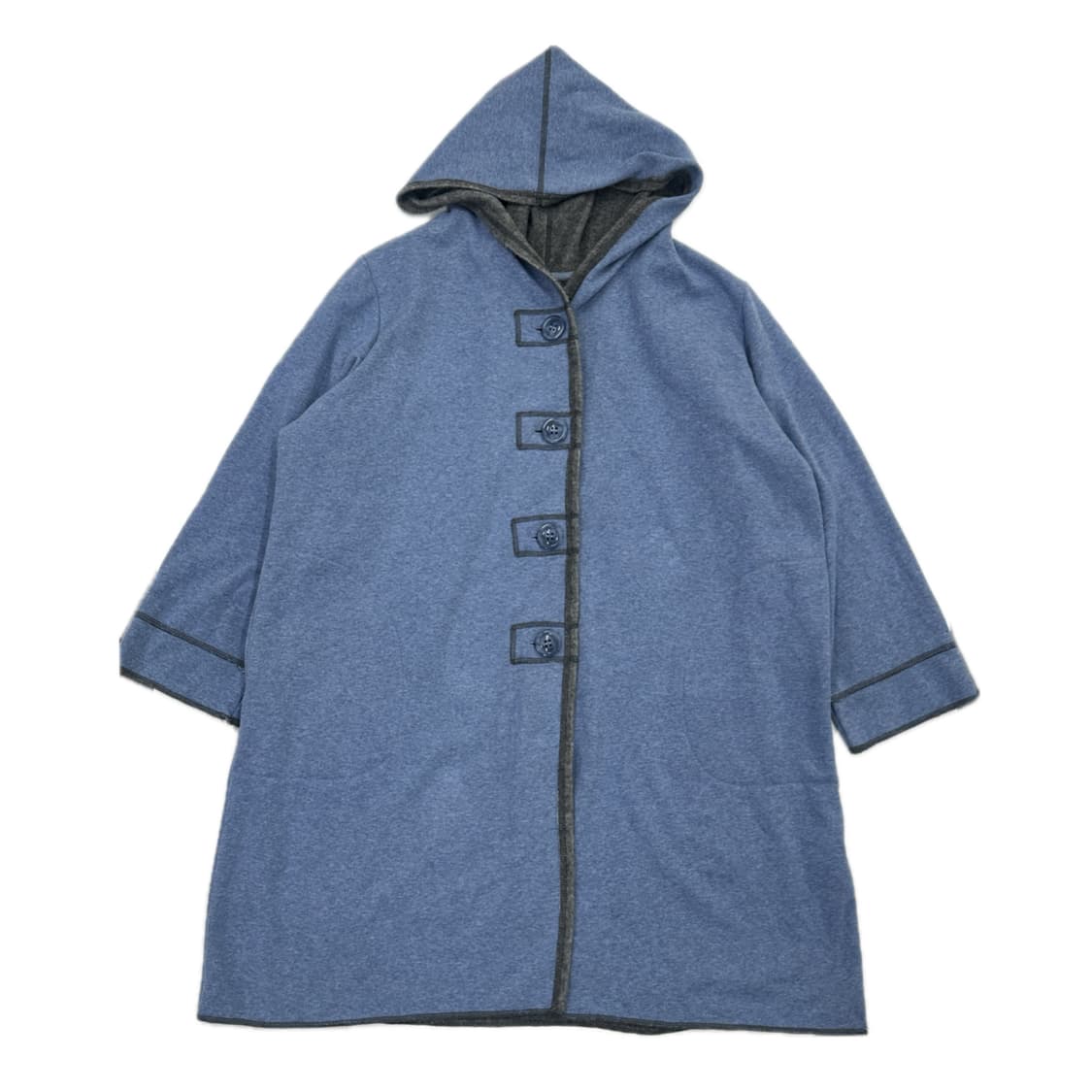 🌧️우비소녀 후드 미디코트 🌧️ 그런지 히피 에스닉 루즈핏 오버핏 상품이미지3