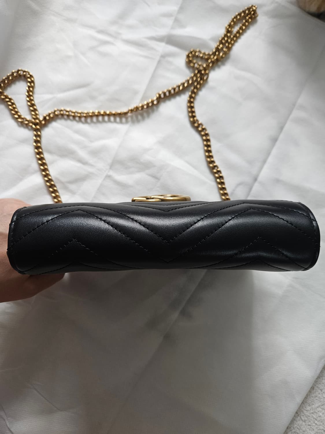 구찌 마몬트 마틀라쎄 미니 체인백 백화점제품 상품이미지7