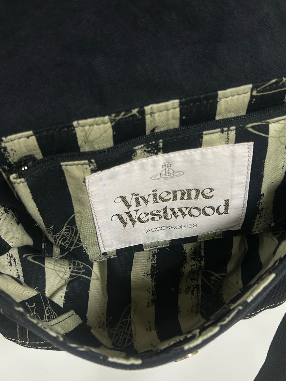 비비안웨스트우드 코튼 숄더백 상품이미지2