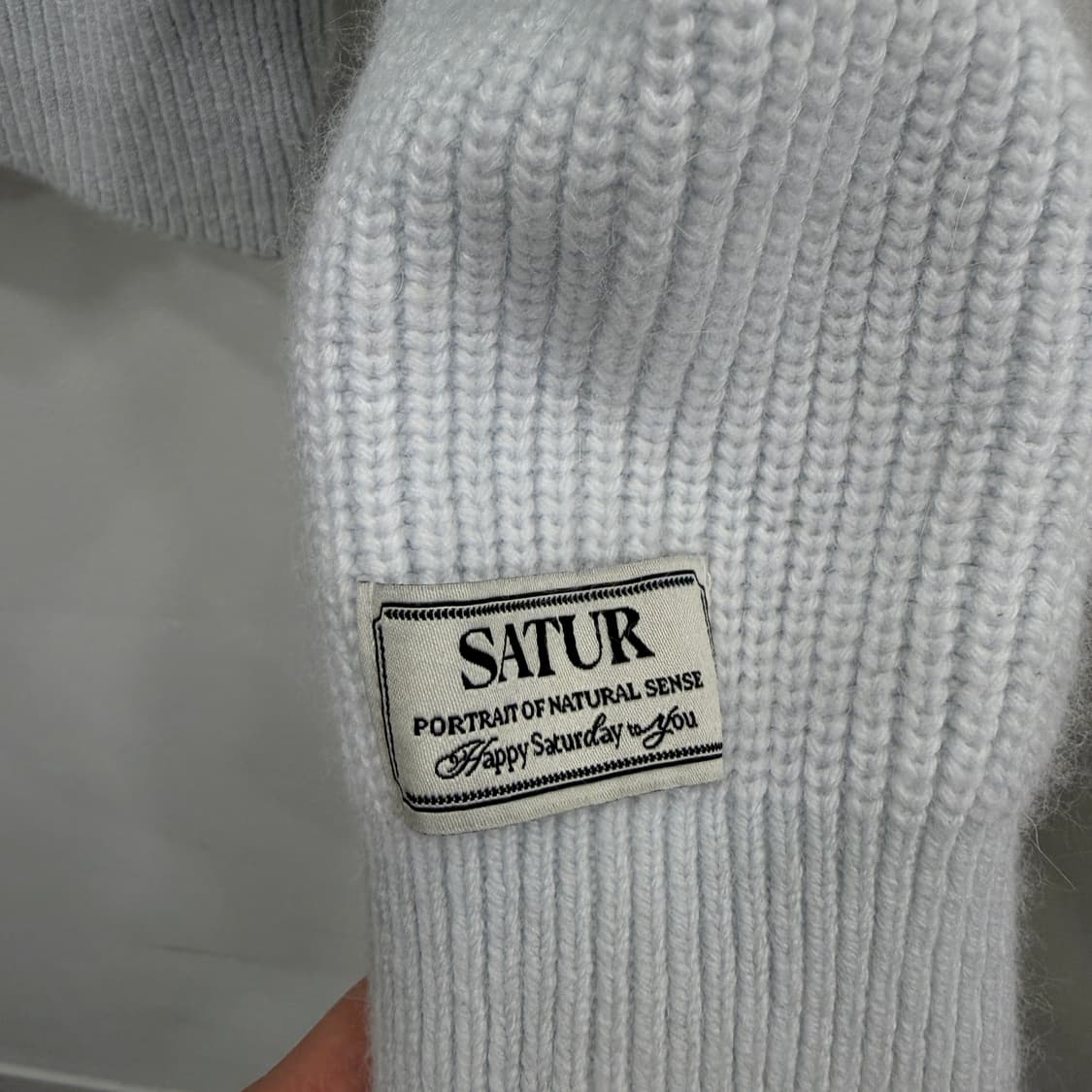 SATUR 버튼업 세일러 하프니트 상품이미지4