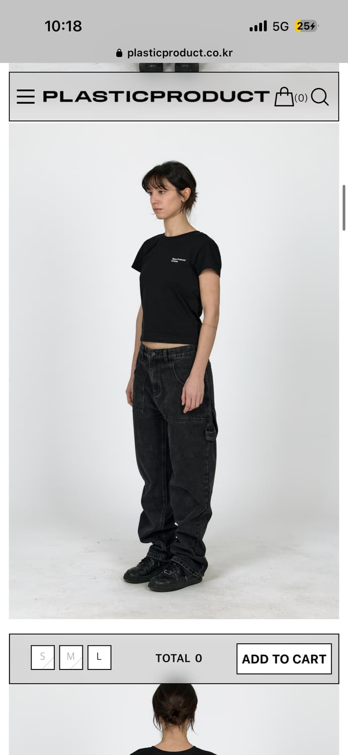 MPa PAINTER DENIM PANTS (BLACK) M 상품이미지4