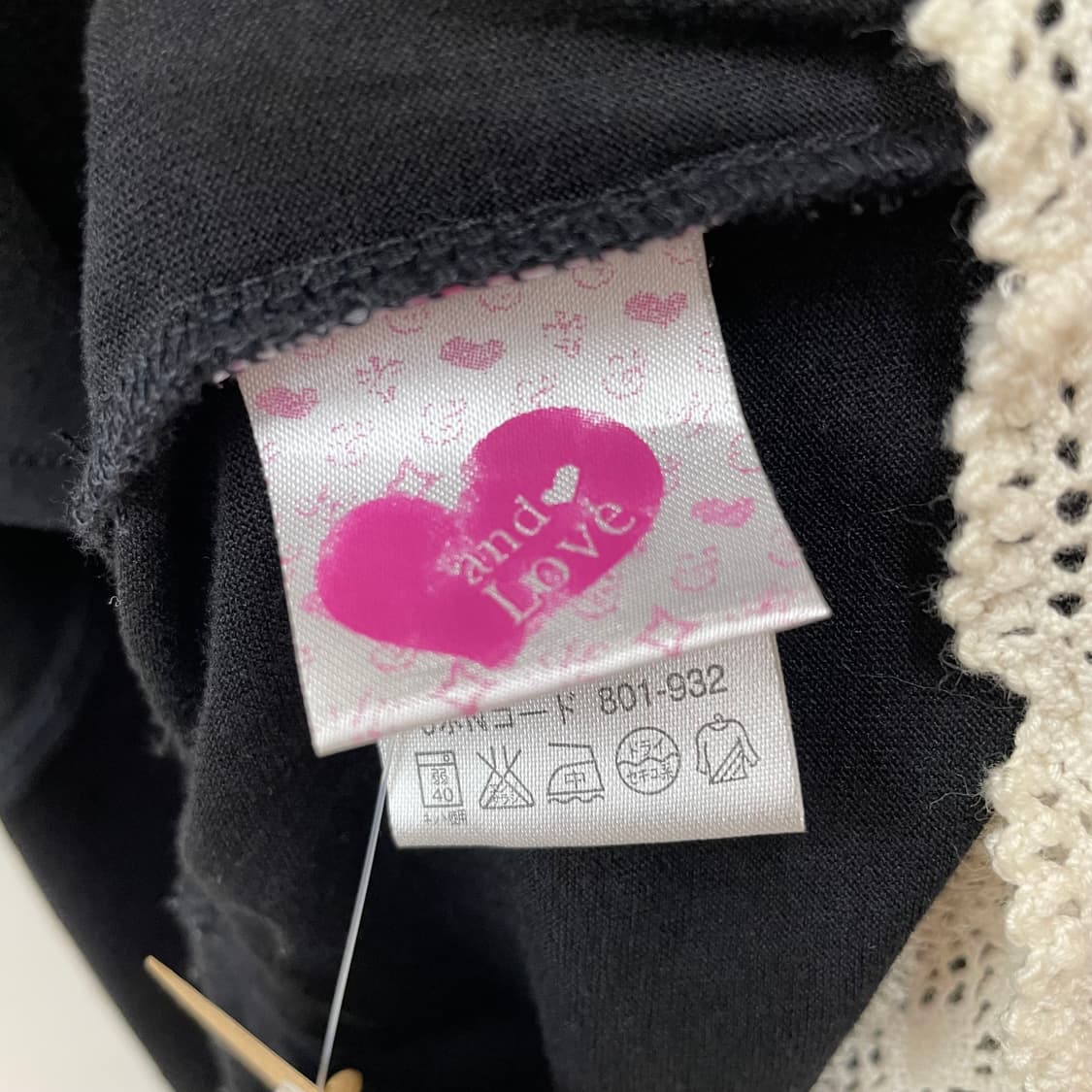 로맨틱 라떼 케미컹 레이스 반팔 블랙 원피스 상품이미지5