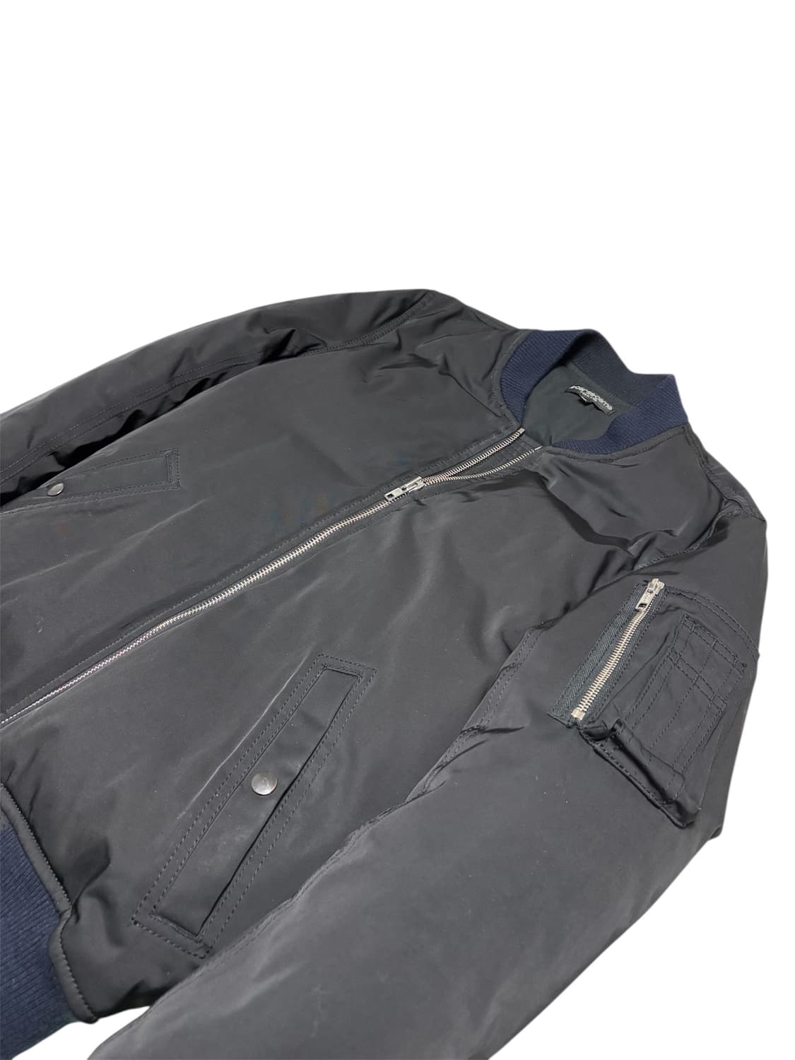 [정품] 릭오웬스 텐꼬르소코모 블랙 봄버 구스다운 ma-1자켓 46사이즈 상품이미지3