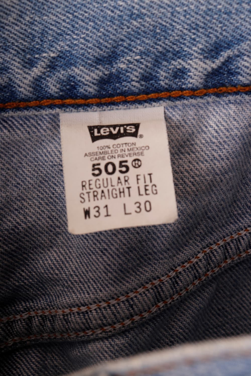 90‘s Levi’s505 Regular (30.5인치) 상품이미지9